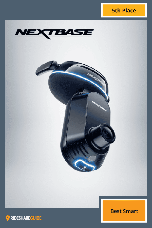Nextbase iQ 2K dash cam recommended as a smart dash cam option for Uber drivers.