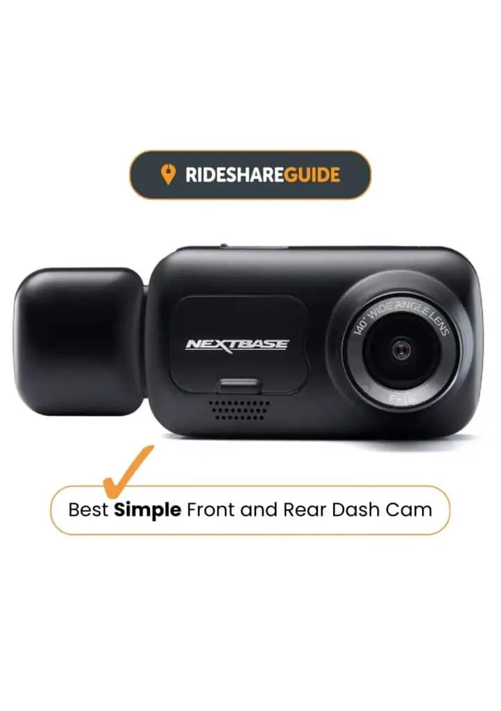 Nextbase 222X front and rear dash cam